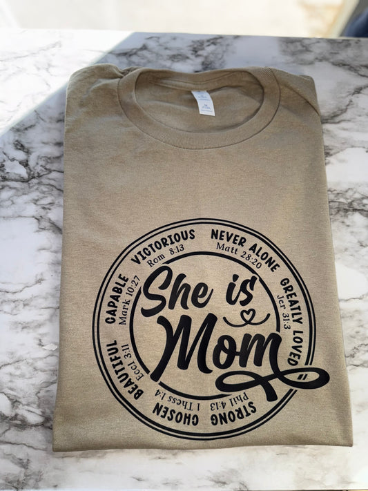 She is mom