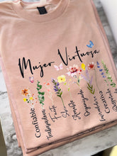 Load image into Gallery viewer, Mujer virtuosa shirt
