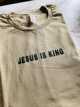 Load image into Gallery viewer, Jesus is king tan
